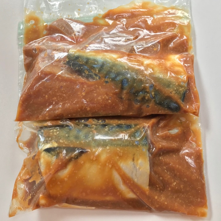 サバの味噌煮 冷凍保存 レシピ 作り方 By りんりんxoxo 楽天レシピ